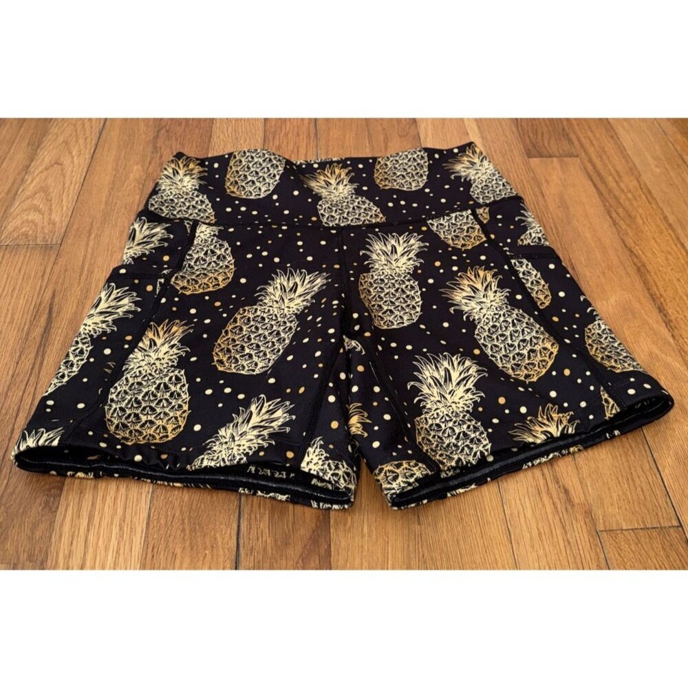 Constantly Varied Gear CVG Shorts Hawaiian Pineapples Squats Approved Size Small